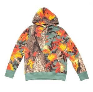 Raised by Wolves Maple Camo Hoodie Moss